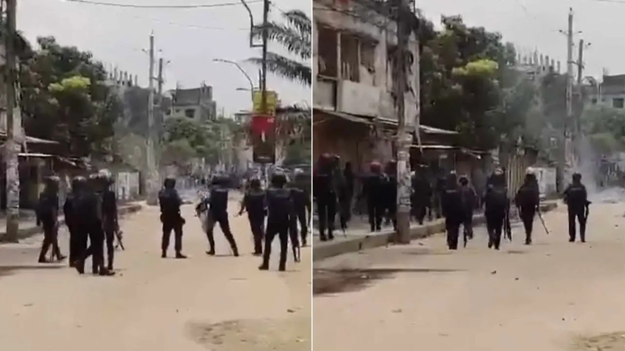 পুলিশের রাবার বুলেট-টিয়ারশেলে ছত্রভঙ্গ অটোরিকশাচালকরা