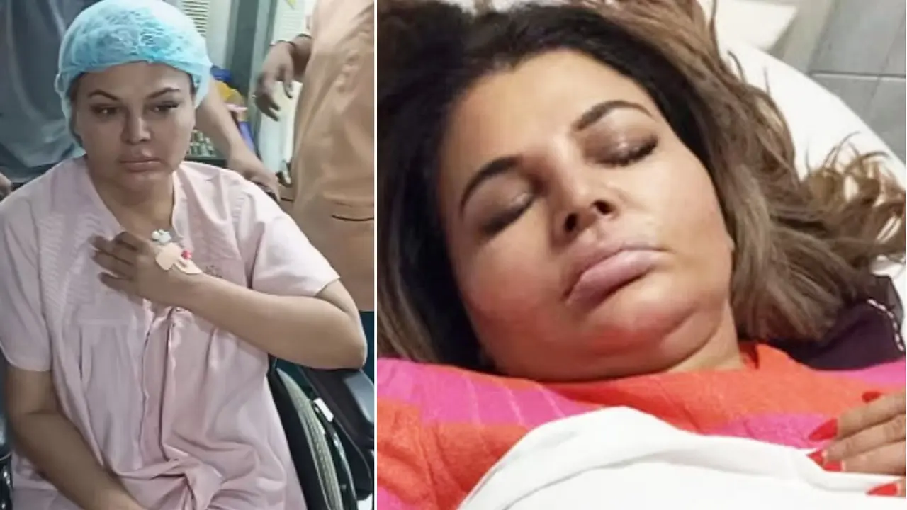জরায়ুতে টিউমার রাখির, অপারেশনের আগে চাইলেন দোয়া