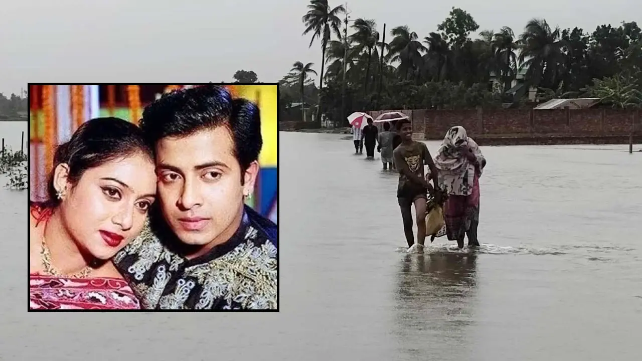 ঘূর্ণিঝড় রেমালে ক্ষতিগ্রস্থদের পাশে দাঁড়াতে ডাক শাকিব-শাবনূরের