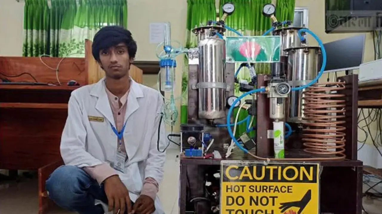 অক্সিজেন কনসেন্ট্রেটর তৈরি করা সেই স্কুলছাত্র সড়ক দুর্ঘটনায় নিহত