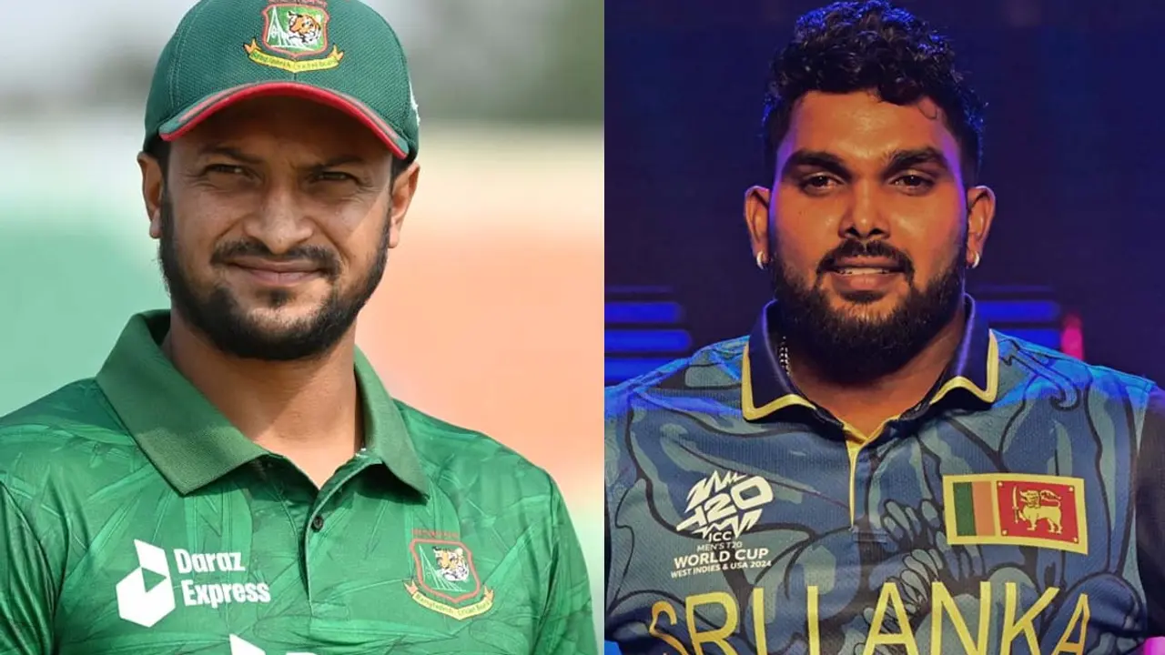 সাকিবকে ধরে ফেললেন হাসারাঙ্গা