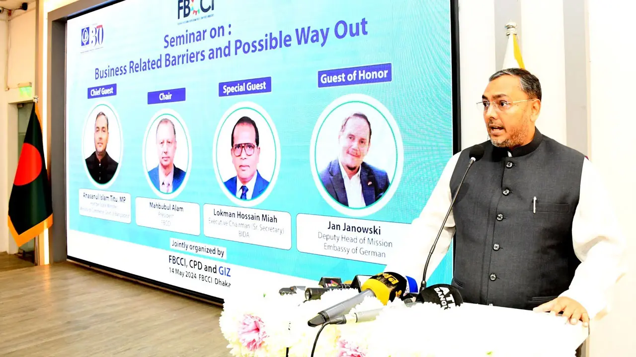 ক্ষুদ্র ও মাঝারি উদ্যোক্তাদের ব্যবসা সহজ করতে কাজ করছে সরকার