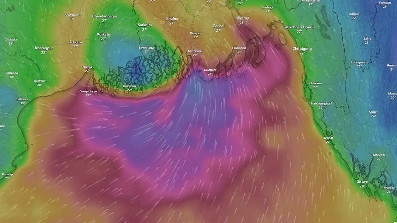 সকালে দুর্বল হতে পারে রেমাল