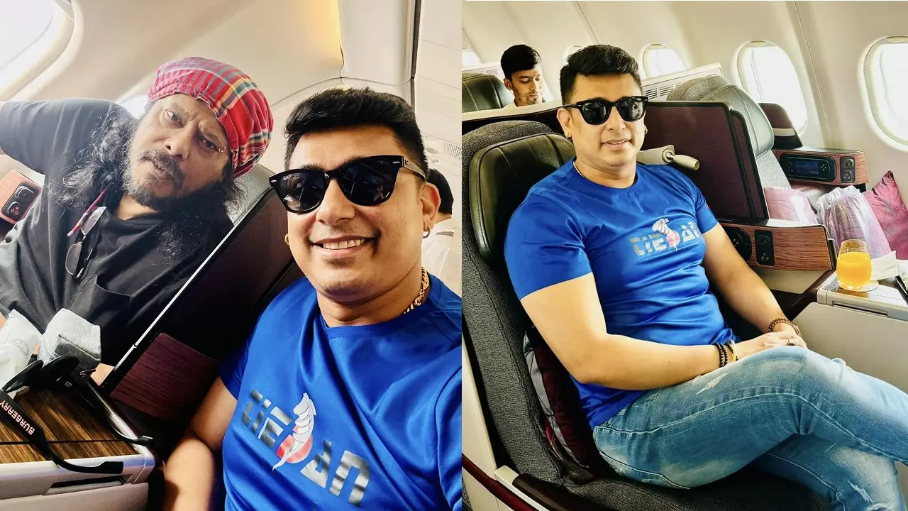 জেমসের সঙ্গে লন্ডন গেলেন জায়েদ খান