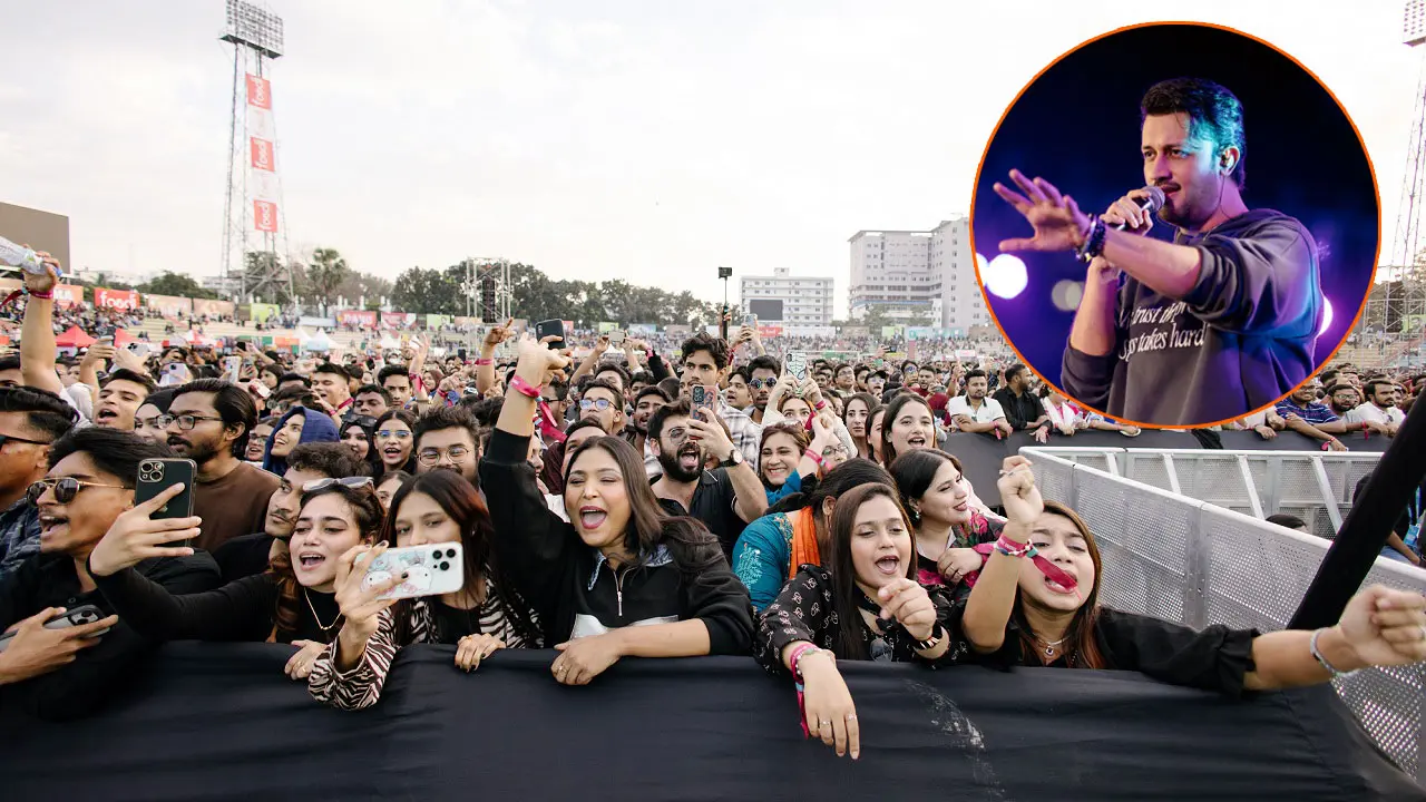 আতিফ আসলামের কনসার্ট: লড়াই করতে হয়েছে দর্শকদের