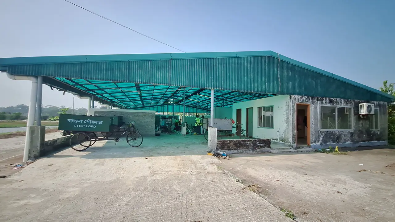 তিন বছরেও চালু হয়নি ১৬ কোটি টাকা ব্যয়ে নির্মিত বর্জ্য শোধনাগার