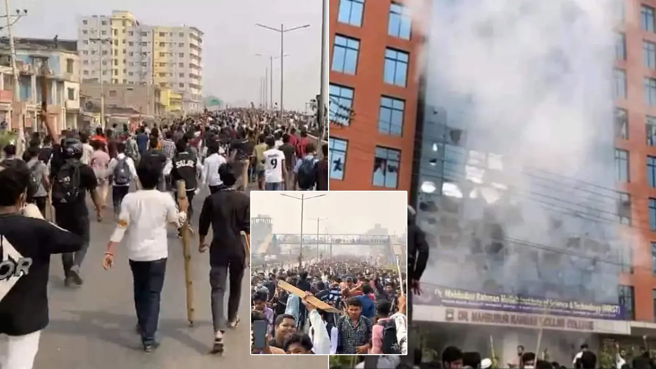 একদিন আগে ঘোষণা দিয়ে তাণ্ডব, ‘সতর্কই’ থাকল পুলিশ