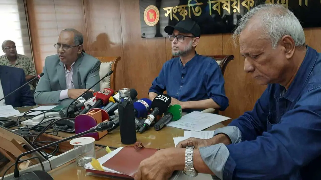 সাত অগ্রাধিকার কার্যক্রম জানাল সংস্কৃতিবিষয়ক মন্ত্রণালয়