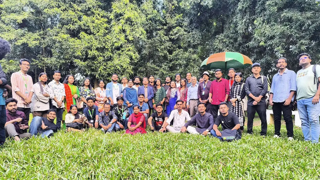 কুমিল্লা বার্ড-এ গ্রিন ইউনিভার্সিটির সাংবাদিকতা বিভাগের কর্মশালা