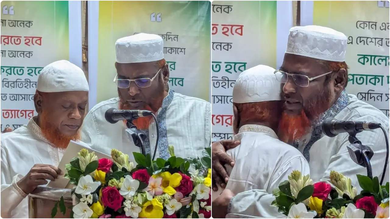 ঢাকা দক্ষিণের নতুন আমির হিসেবে শপথ নিলেন বুলবুল