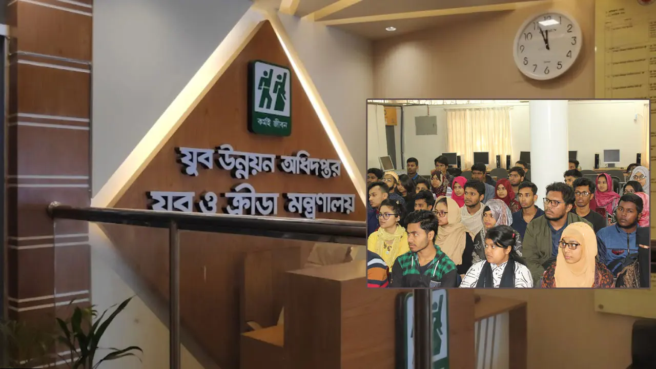১২০ জনকে নিয়োগ দেবে যুব উন্নয়ন অধিদপ্তর
