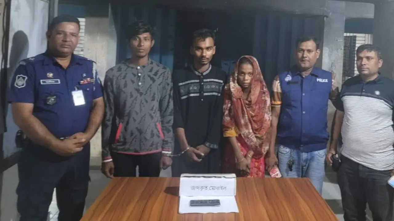 শিশু অপহরণ করে মুক্তিপণ দাবি, নারীসহ কারাগারে ৩