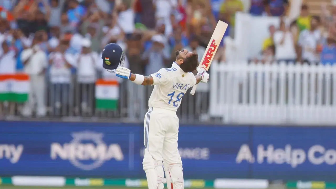 জয়সওয়ালের পর কোহলির সেঞ্চুরি, ভারতের রানে চাপা পড়ল অস্ট্রেলিয়া