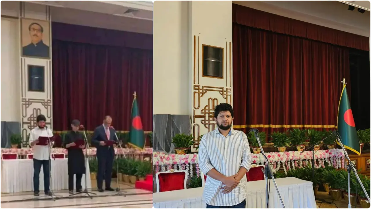 শেখ মুজিবের ছবি সরানো নিয়ে সমালোচনার জবাব দিলেন উপদেষ্টা মাহফুজ