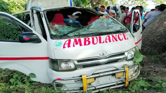 স্ত্রীর মরদেহ নিয়ে বাড়ি ফেরার পথে দুর্ঘটনায় মারা গেলেন স্বামীও