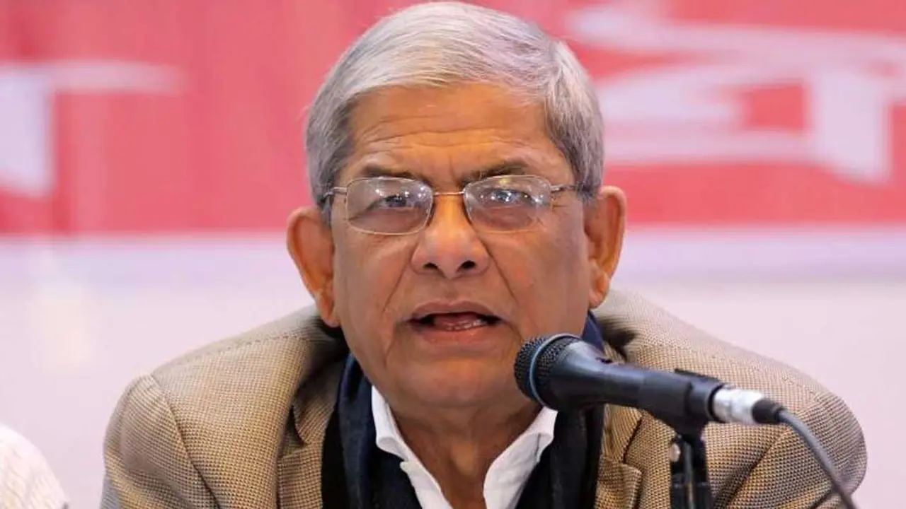 লন্ডনের উদ্দেশে ঢাকা ছাড়লেন মির্জা ফখরুল