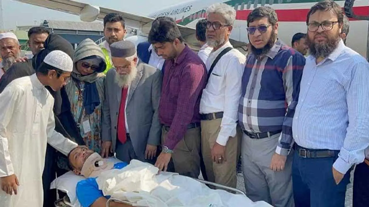 উন্নত চিকিৎসায় থাইল্যান্ড পাঠানো হলো গুলিবিদ্ধ মুরাদকে