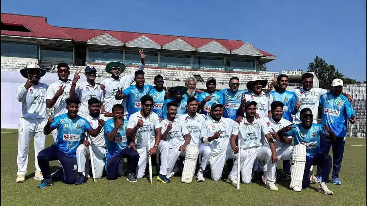 জাতীয় লিগে সিলেটের প্রথম শিরোপা