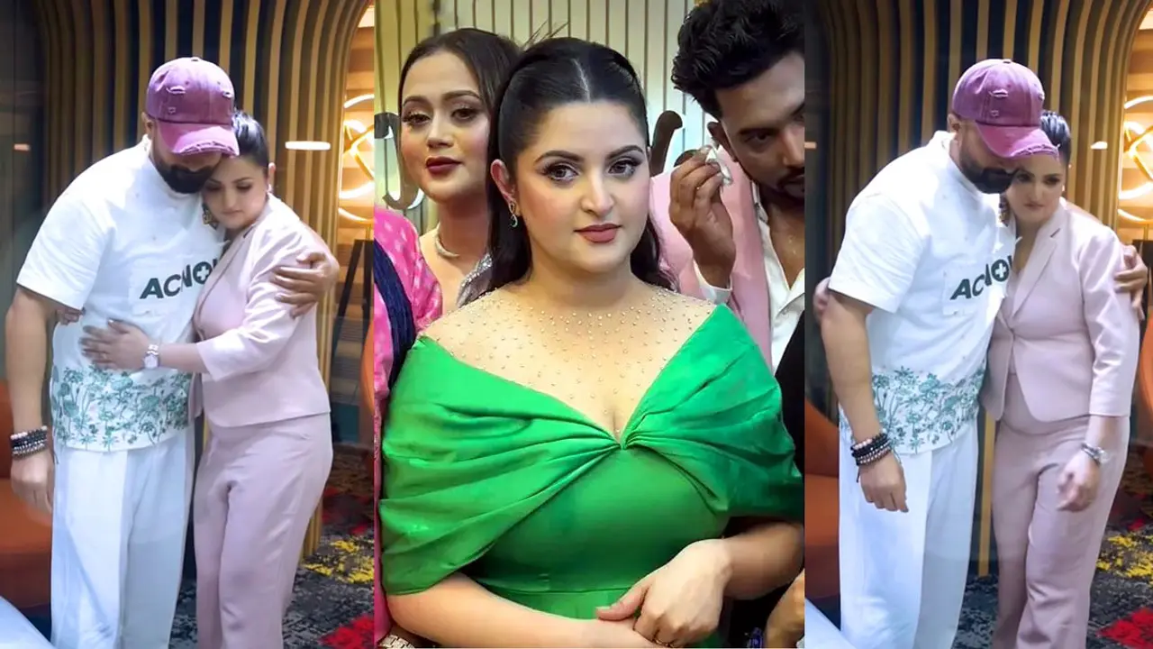 শাকিবকে জড়িয়ে ধরে ‘ইমোশনাল’ পরীমণি