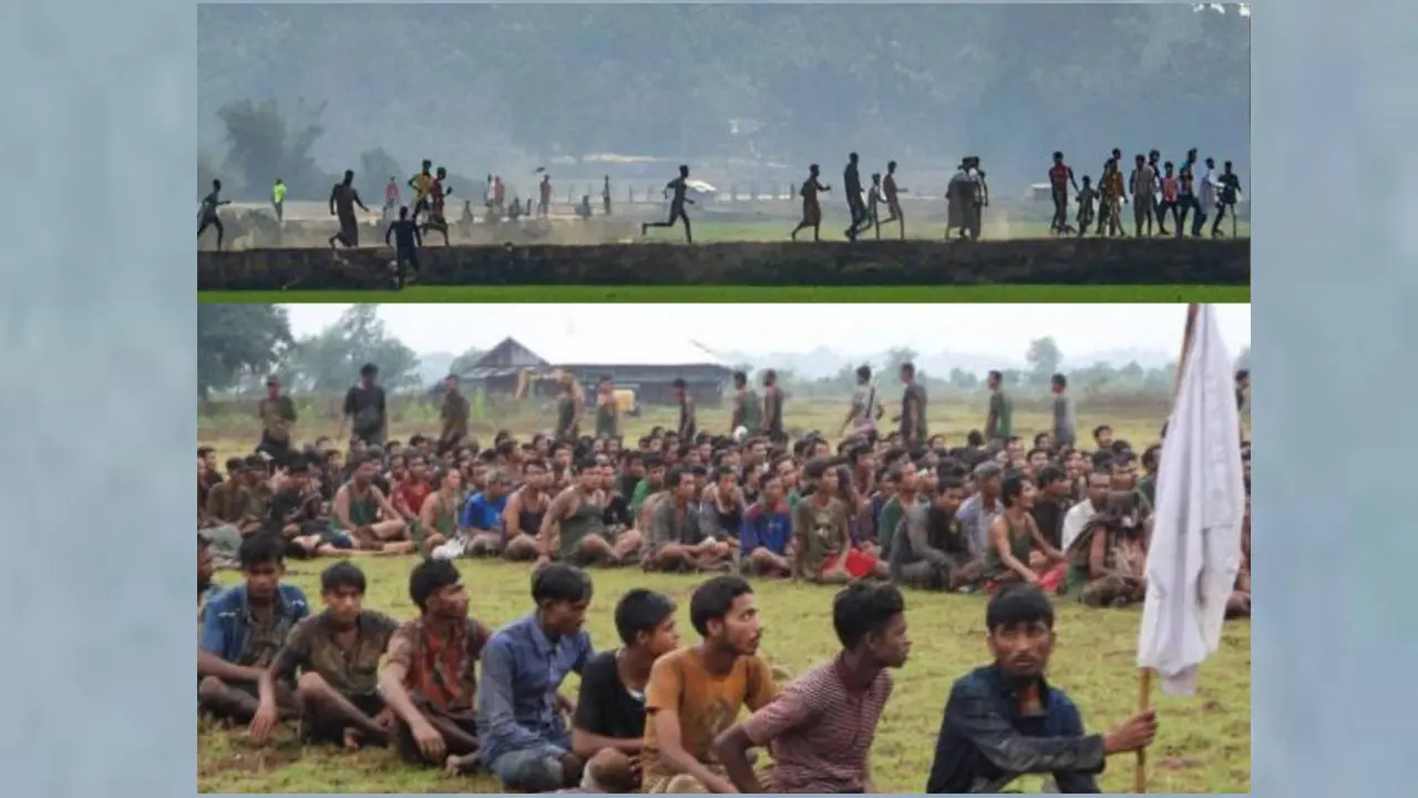 রোহিঙ্গাদের আরাকান আর্মির বিরুদ্ধে নামাচ্ছে মিয়ানমারের জান্তা