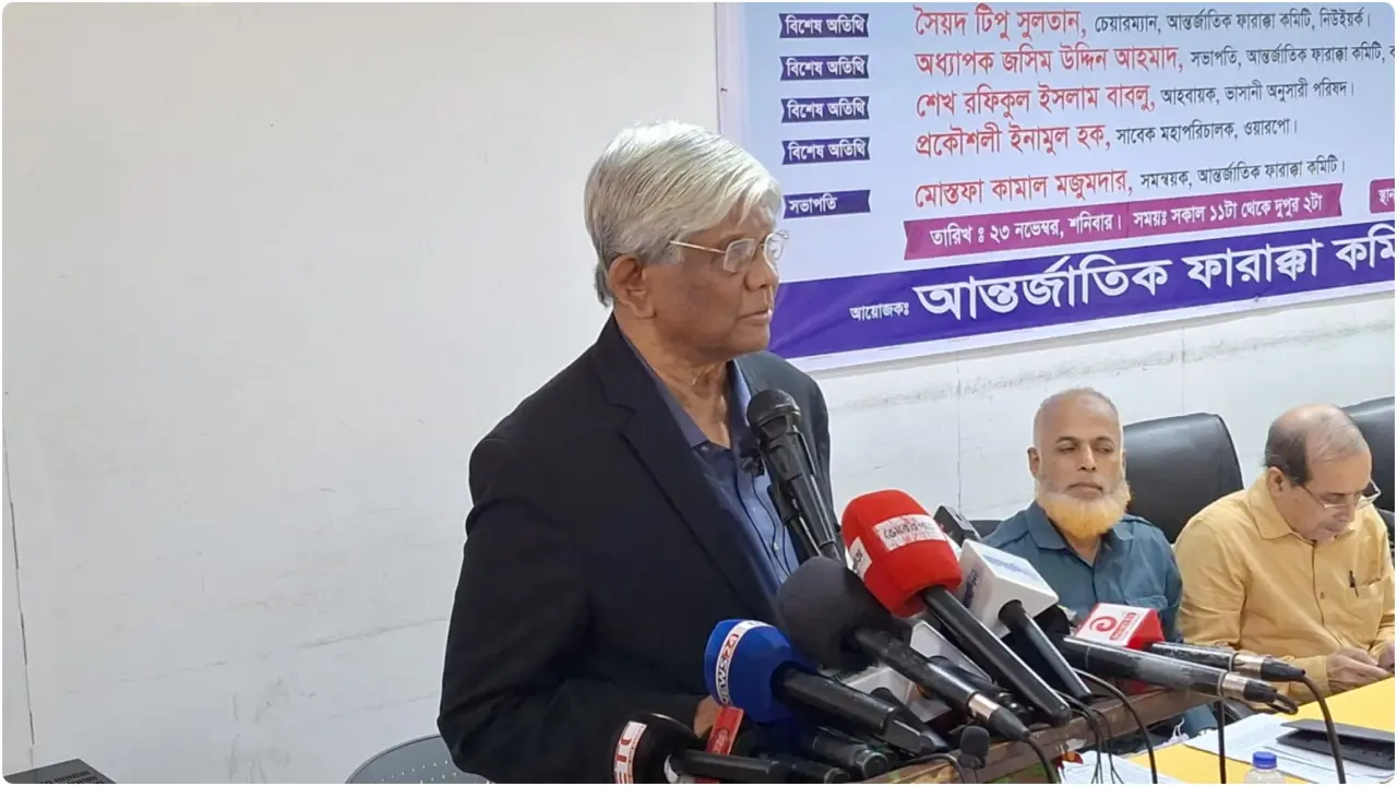 ৫৪ নদীর ন্যায্য হিস্যা নিয়ে কাজ করা হবে : অর্থ উপদেষ্টা