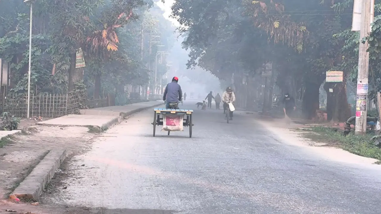 নীলফামারীতে বাড়ছে শীতের প্রকোপ, তাপমাত্রা ১৫.৪ ডিগ্রি সেলসিয়াস