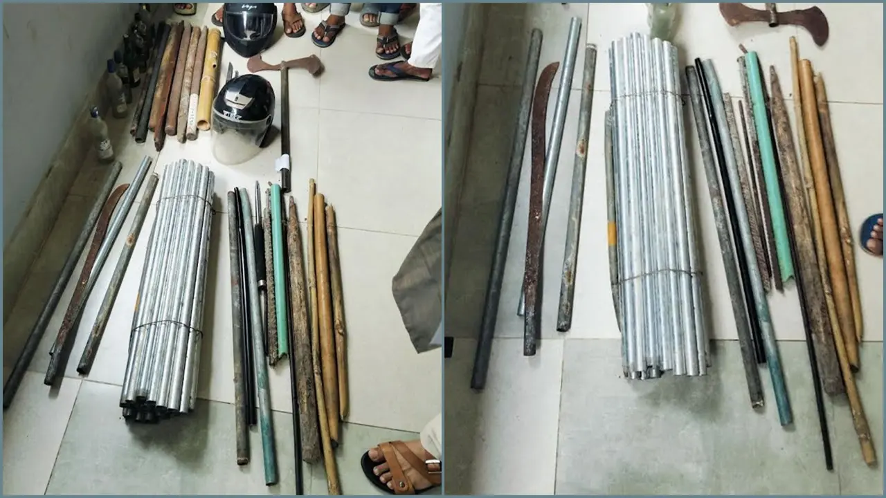 হলে ছাত্রলীগের রুমে রুমে এখনও মিলছে অস্ত্র-মাদক