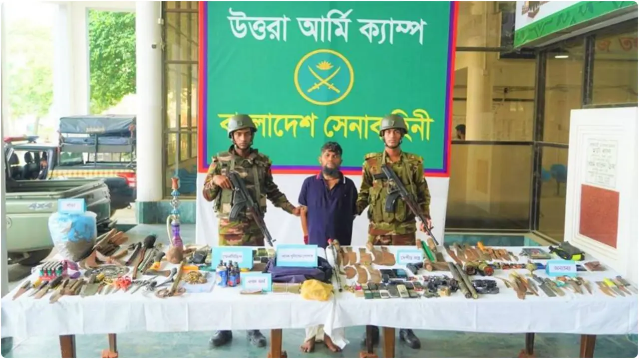 সেনা অভিযানে শীর্ষ সন্ত্রাসী ঠোঁট কাটা আলতাফসহ গ্রেপ্তার ১৪
