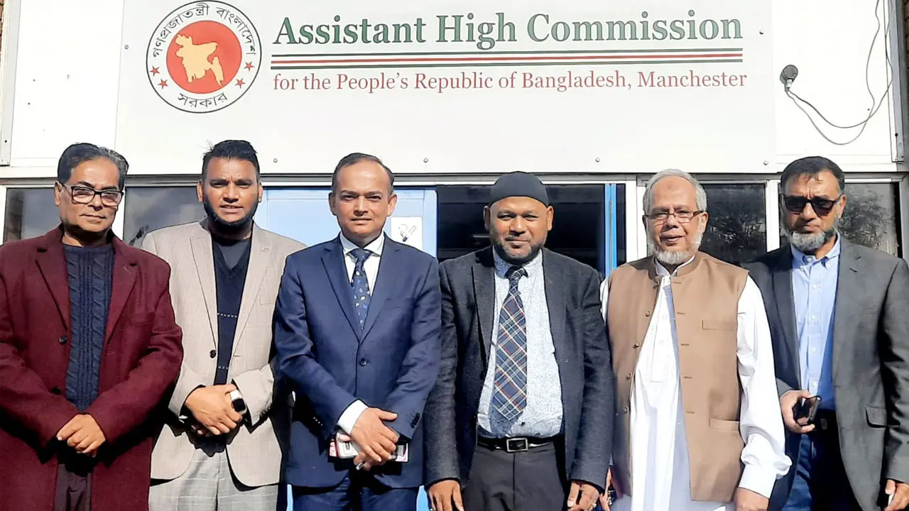 অ্যাসিস্ট্যান্ট হাইকমিশনার জিয়াউল হাসানের সঙ্গে মতবিনিময়