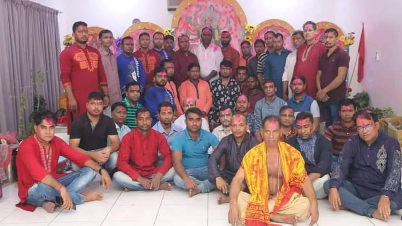 বাহরাইনে প্রতিমা বিসর্জনের মাধ্যমে শেষ হলো শারদীয়া দুর্গোৎসব