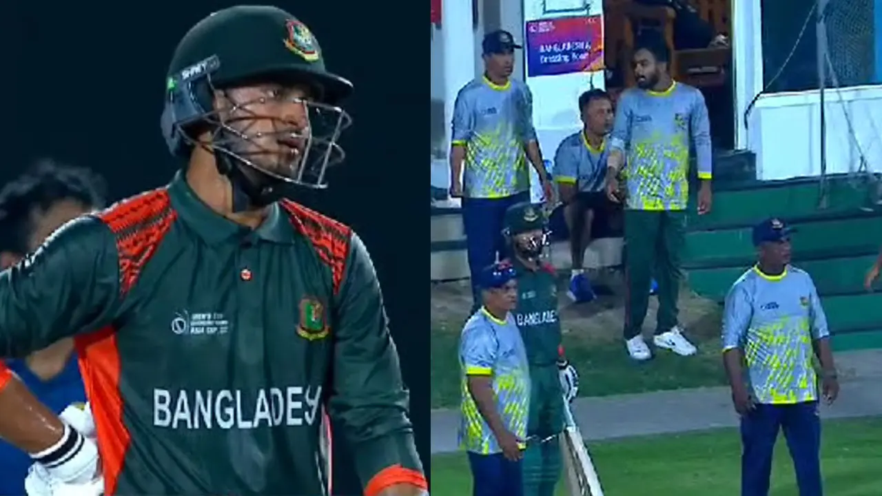 প্রাপ্য ৭ রান থেকে বঞ্চিত বাংলাদেশ, খলনায়ক পাকিস্তানি আম্পায়ার