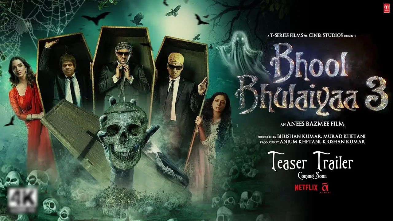 প্রকাশ পেলো ‘ভুল ভুলাইয়া ৩’ ট্রেলার, রয়েছে চমক