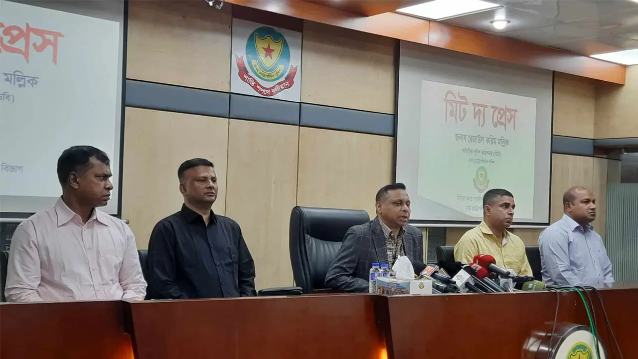 ডিবি কার্যালয়ে থাকবে না কোনো আয়না ঘর-ভাতের হোটেল : মল্লিক
