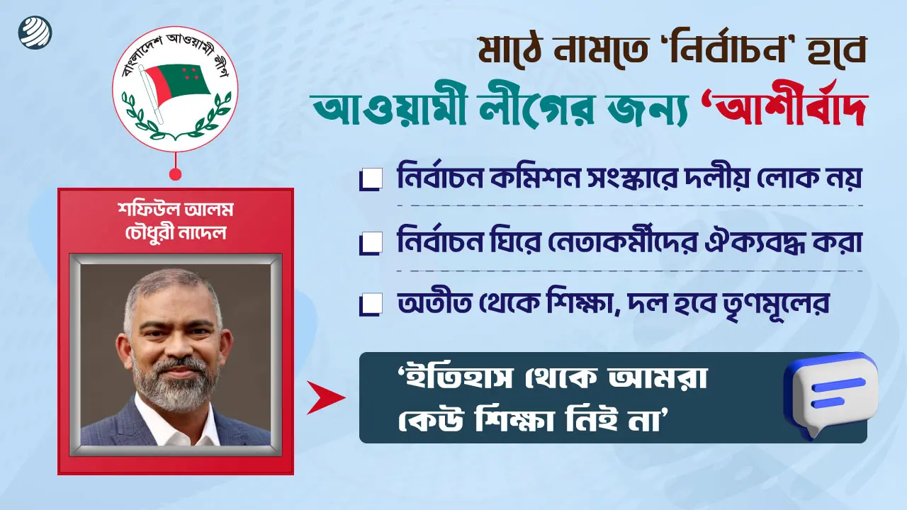 সময় বেঁধে দিয়ে নির্বাচন নয়, তবে অংশ নেবে আ. লীগ