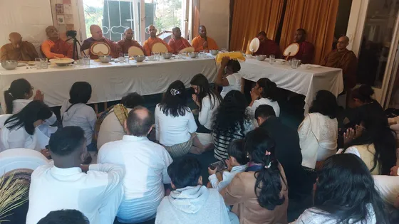 জার্মানিতে বৌদ্ধদের কঠিন চীবর দানোৎসব