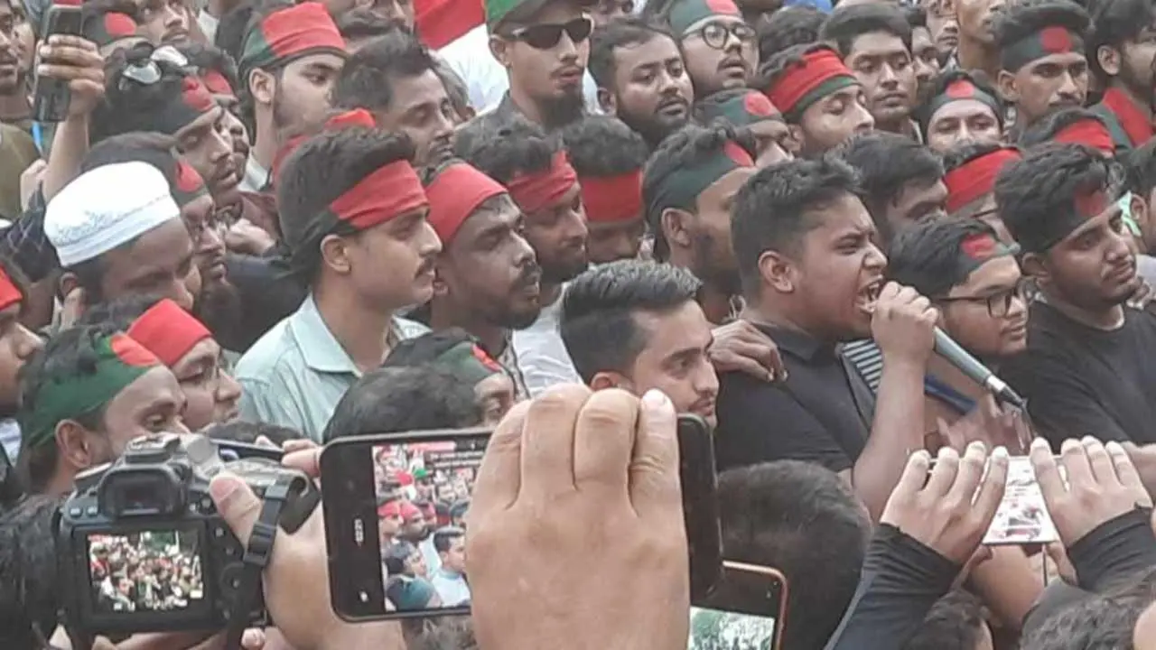 নতুন ৫ দফা দাবি ঘোষণা বৈষম্যবিরোধী ছাত্র আন্দোলনের