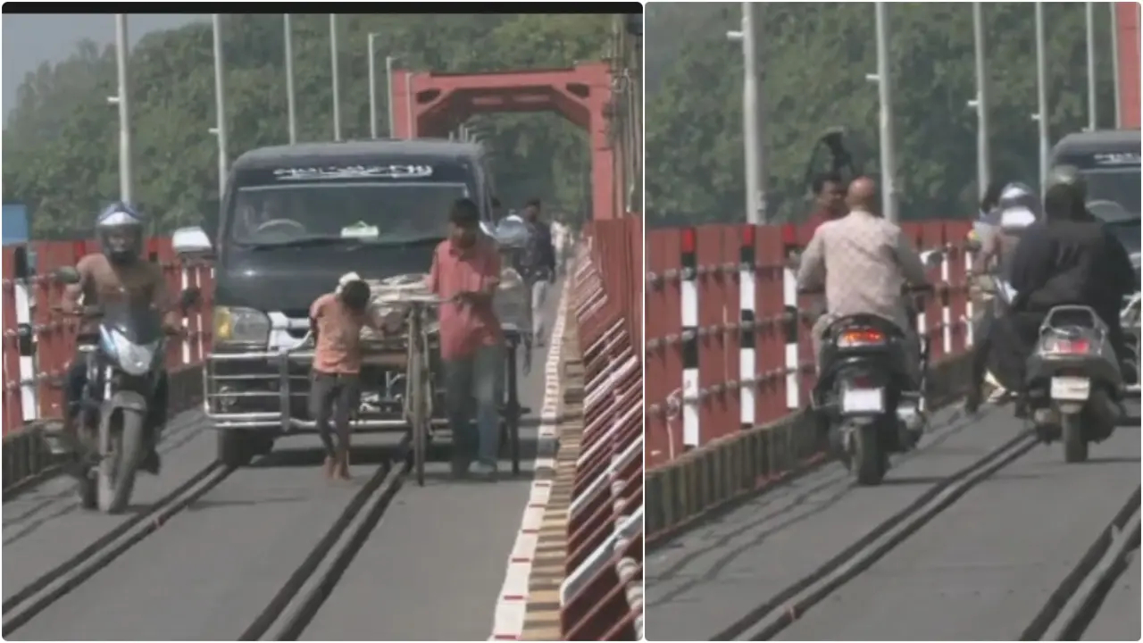 ১৪ মাস পর কালুরঘাট সেতুতে ঘুরলো যানবাহনের চাকা