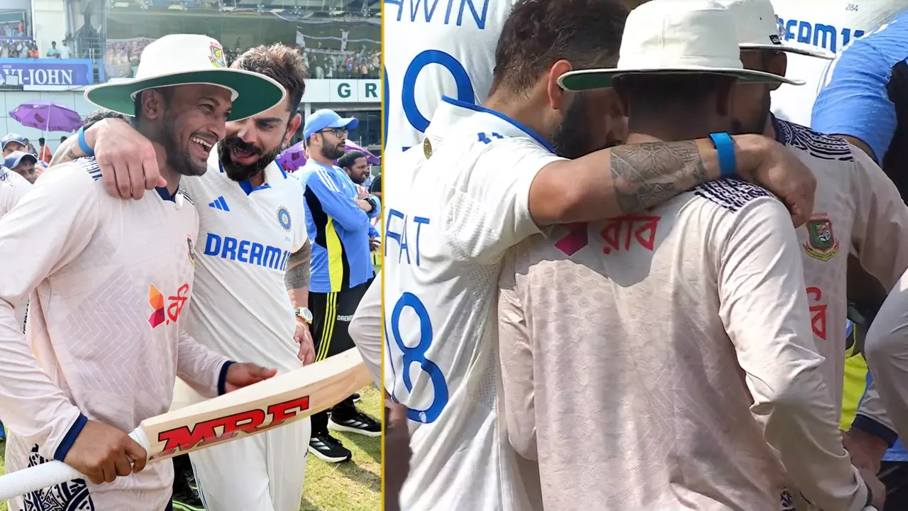 টেস্টে শেষ দেখায় সাকিবকে কোহলির উপহার