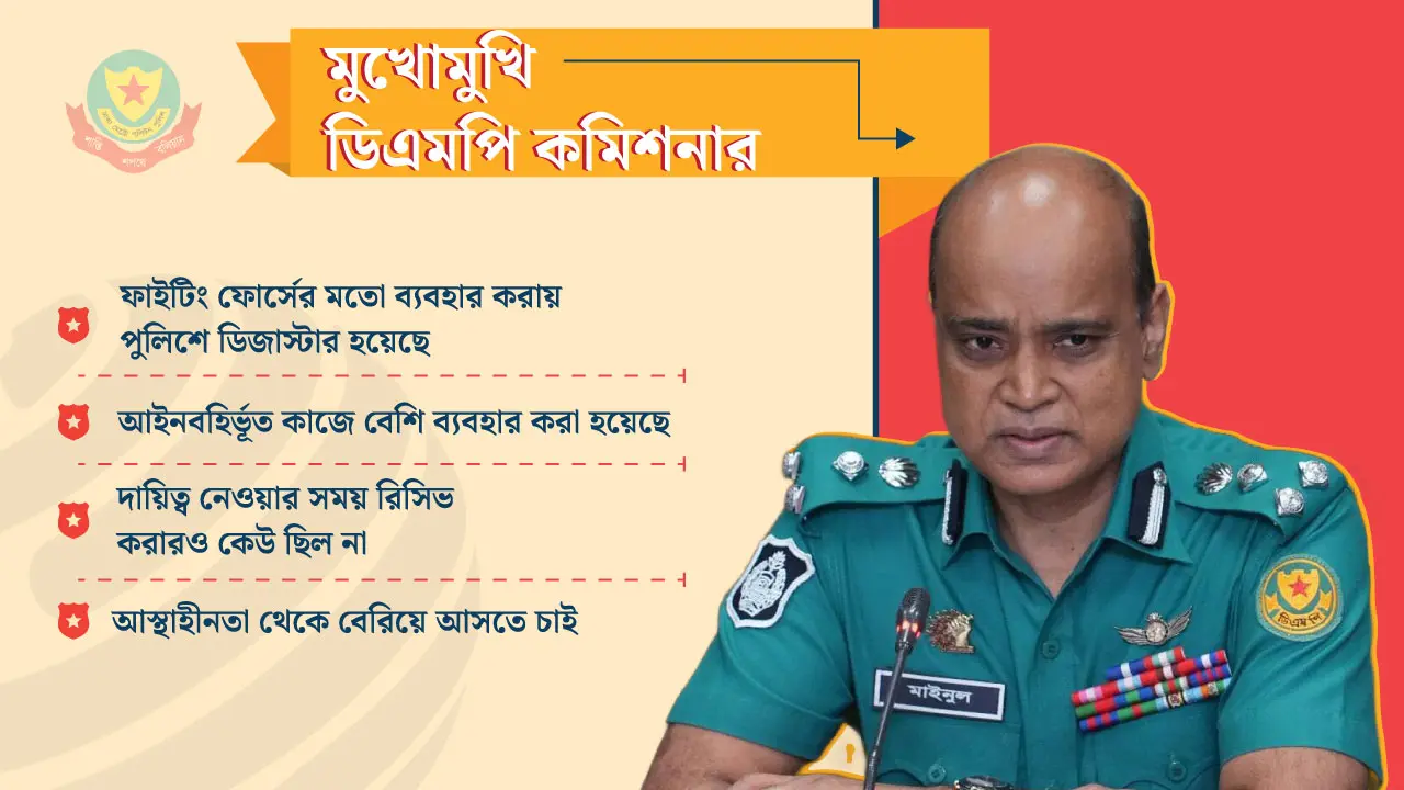 ‘আইনবহির্ভূত কাজে ব্যবহার করায় পুলিশি ব্যবস্থা ভেঙে পড়েছিল’
