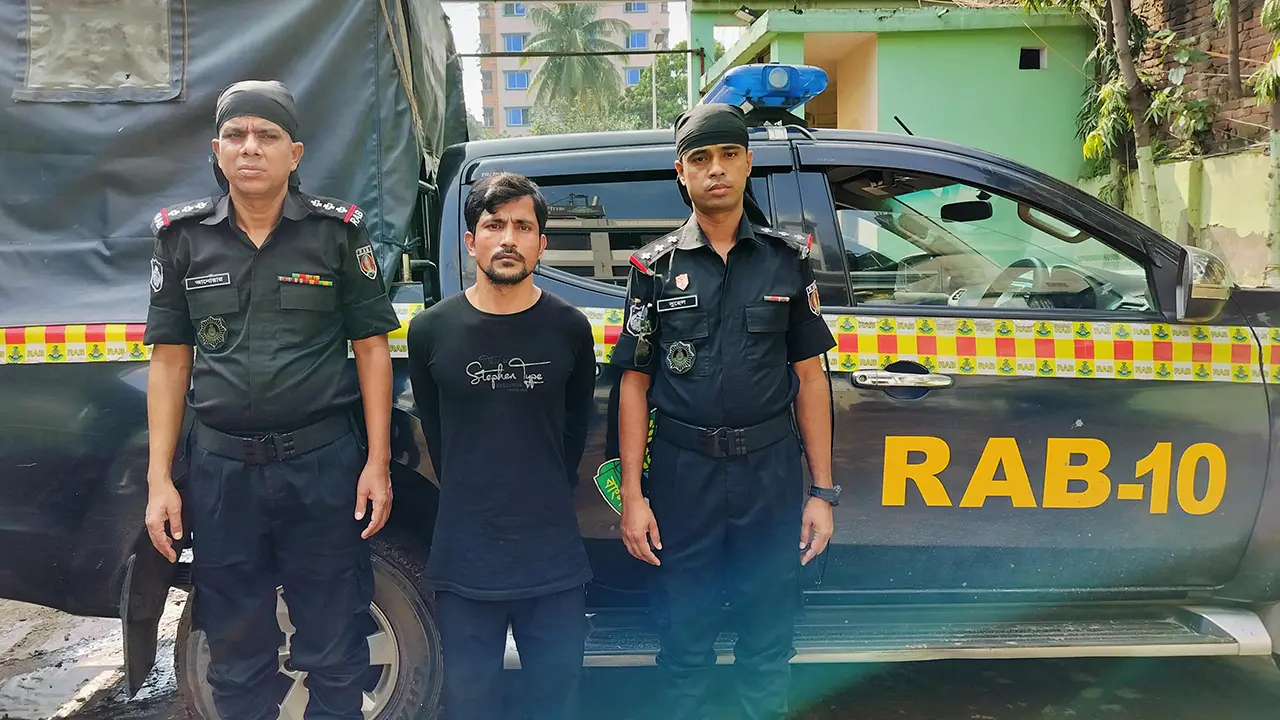 কাশিমপুর কারাগার থেকে পালানো মৃত্যুদণ্ডপ্রাপ্ত আসামি গ্রেপ্তার