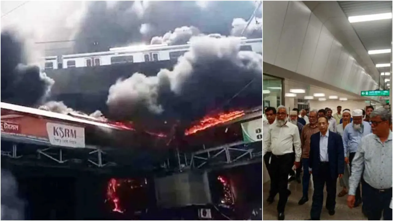চালু হচ্ছে মিরপুর-১০ মেট্রো স্টেশন, ঘুরে দেখলেন সড়ক সচিব