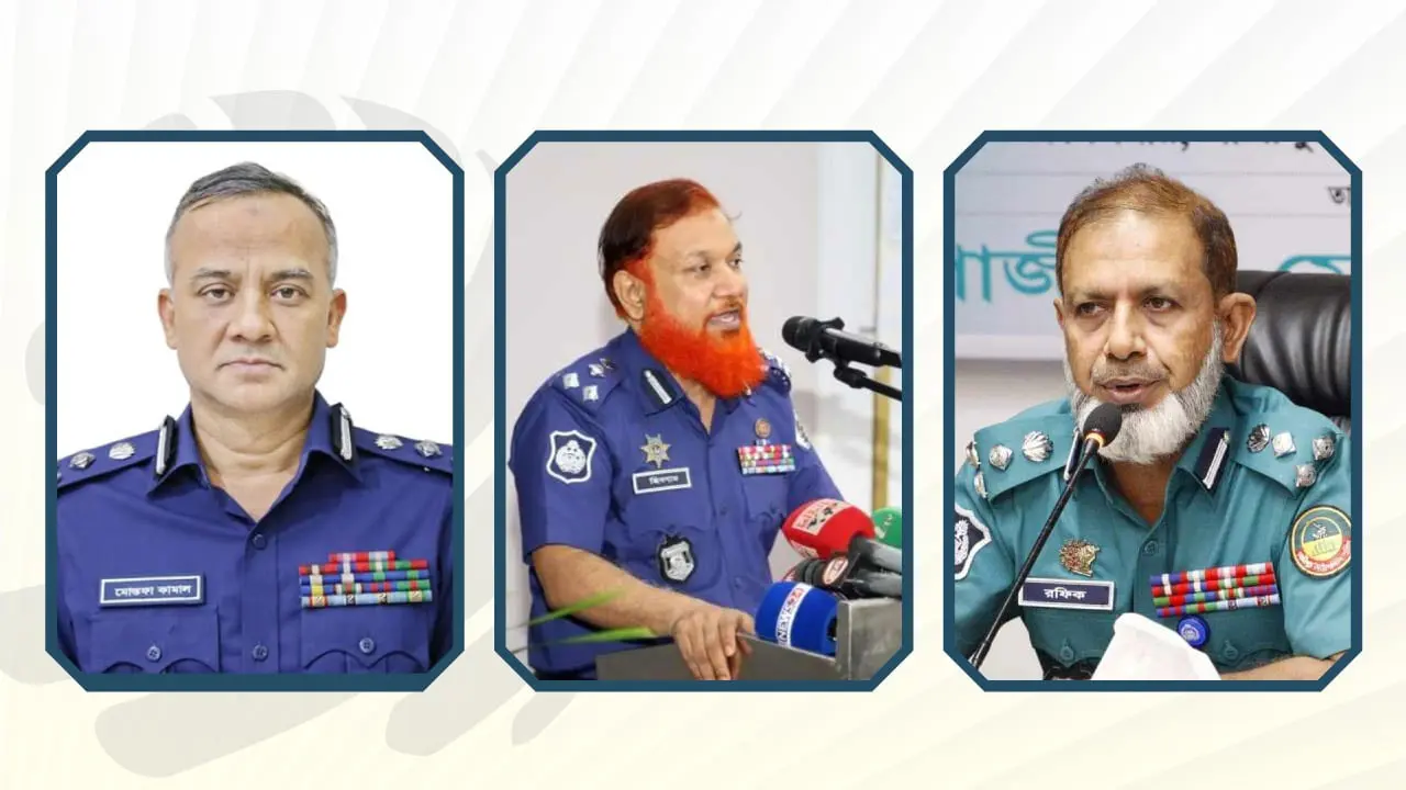এসবি-পিবিআই ও শিল্পাঞ্চল পুলিশের নতুন প্রধান হলেন যারা