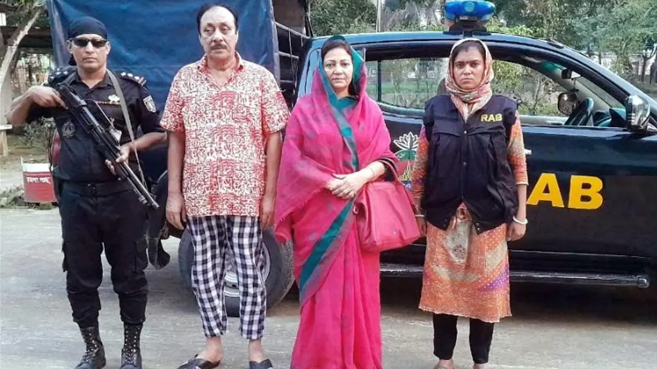 সাবেক এমপি হেনরী ও তার স্বামীকে আনা হচ্ছে সিরাজগঞ্জে