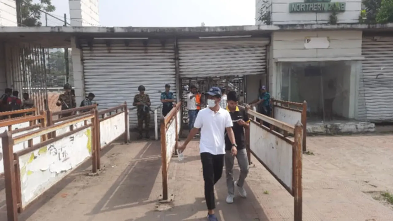 কড়া নিরাপত্তায় চলছে মিরপুর টেস্ট