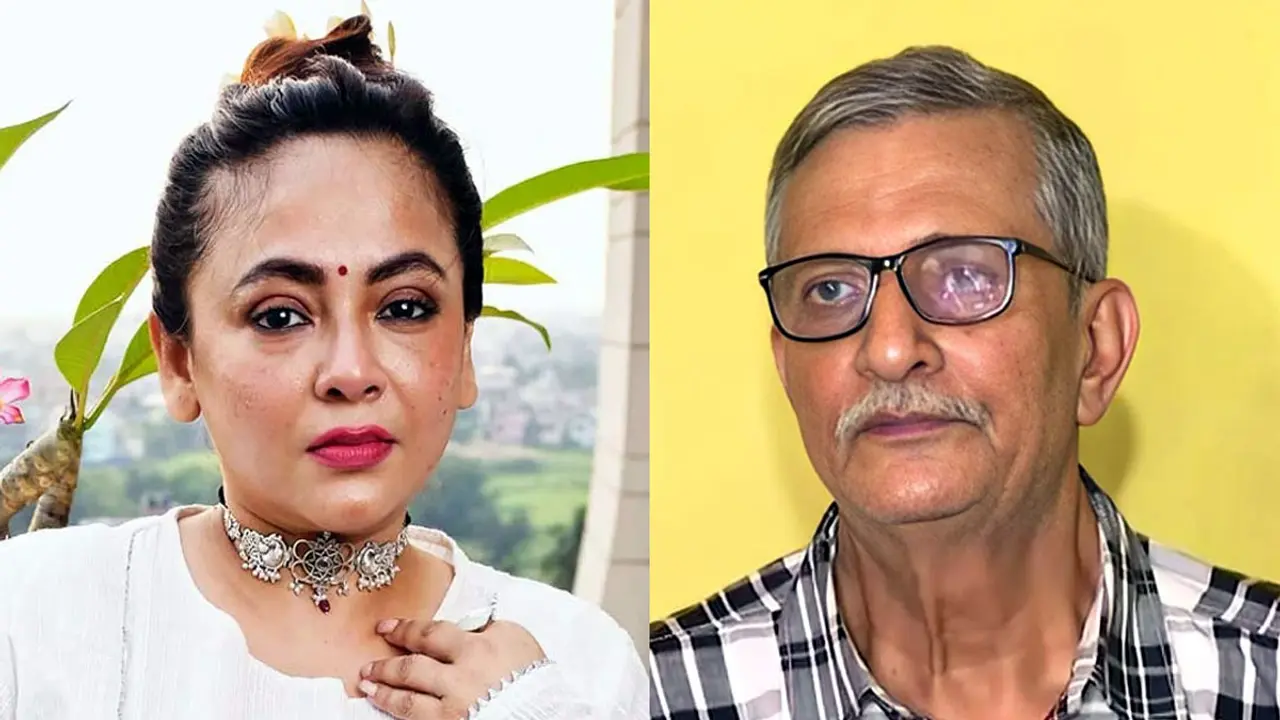 নারী সাংবাদিকের কোলে বসে পড়েন বাম নেতা, সরব হলেন শ্রীলেখা