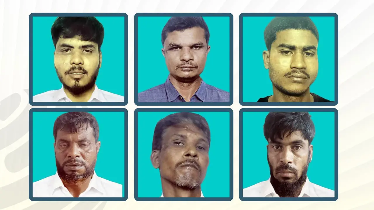 সেনা কর্মকর্তা তানজিম হত্যায় জড়িত ৬ জন আটক