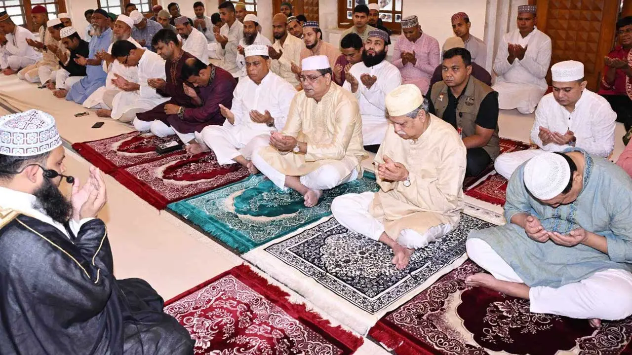 ঈদে মিলাদুন্নবী উপলক্ষ্যে বঙ্গভবনে বিশেষ দোয়া ও মিলাদ মাহফিল