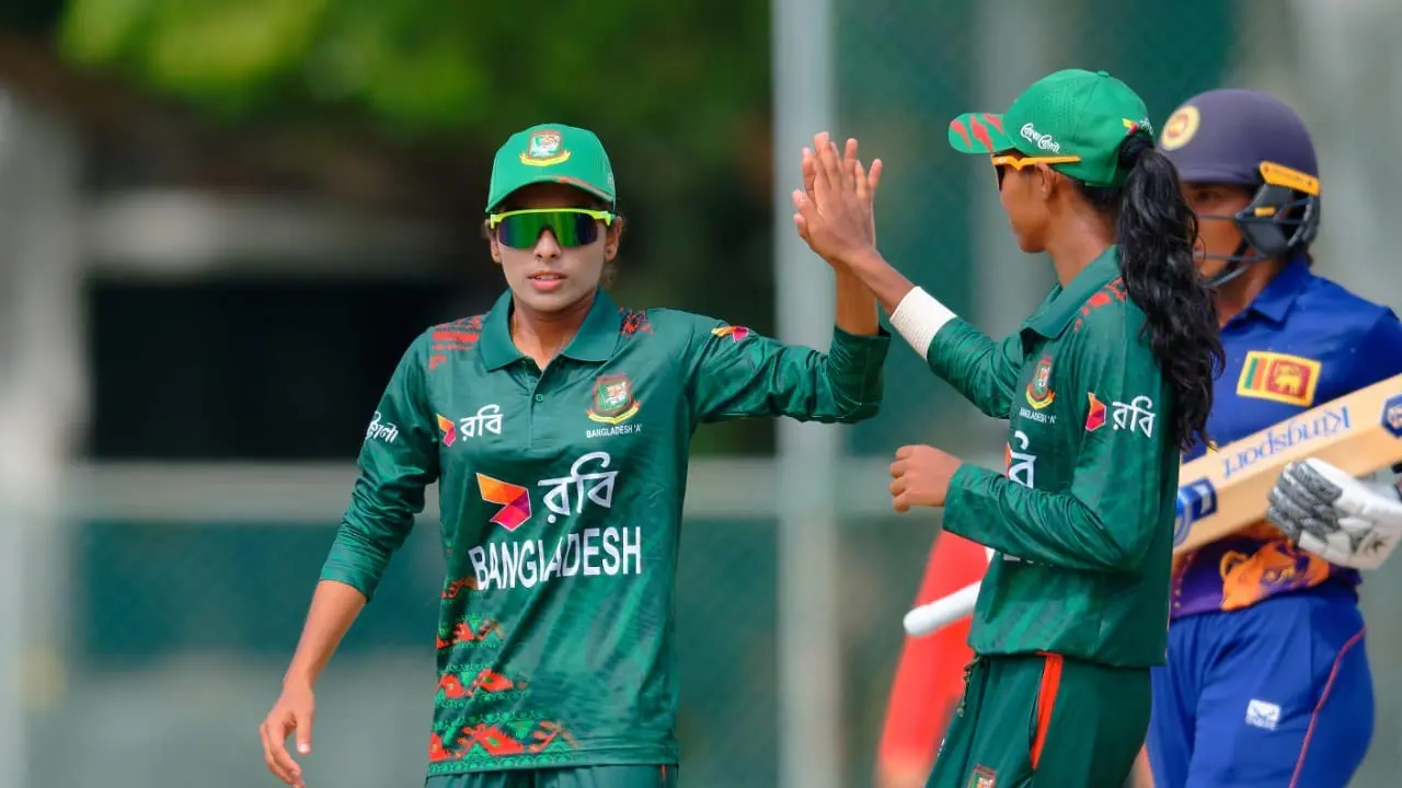 ১০৪ রানের বিশাল জয় বাংলাদেশের