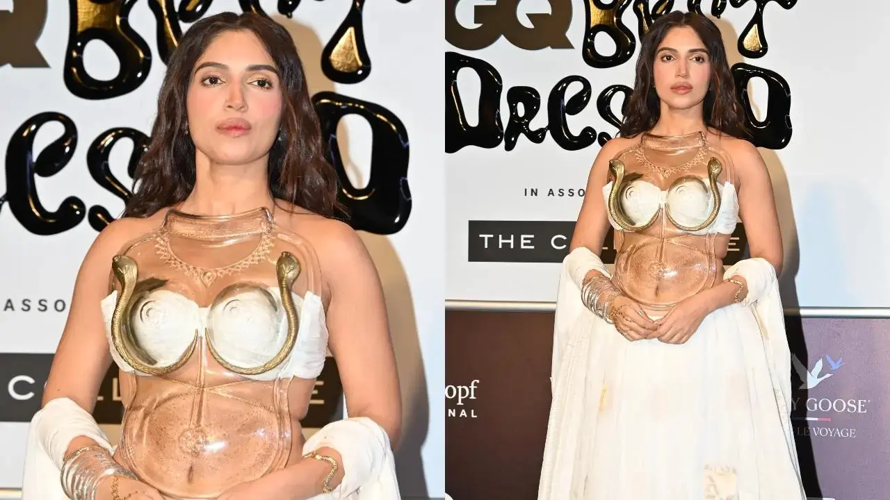 অদ্ভুত পোশাকে আলোচনায় ভূমি 