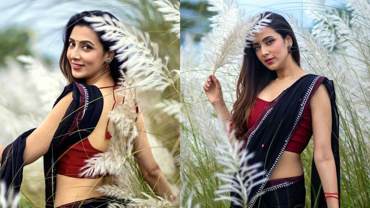 সন্ধ্যা নামার আগে কাশফুলের মাঝে হারালেন মিম